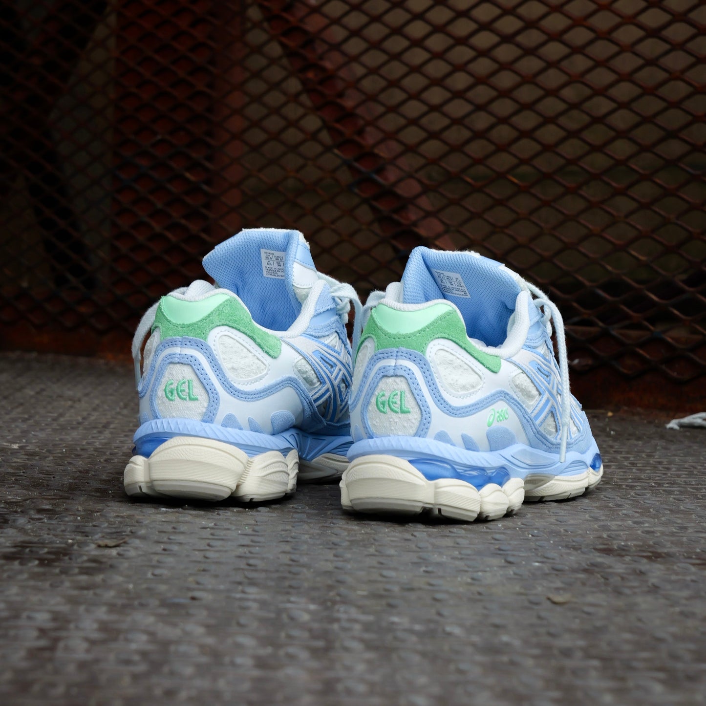 Mens Asics Gel-NYC (Airy Blue/ Stone Wash)