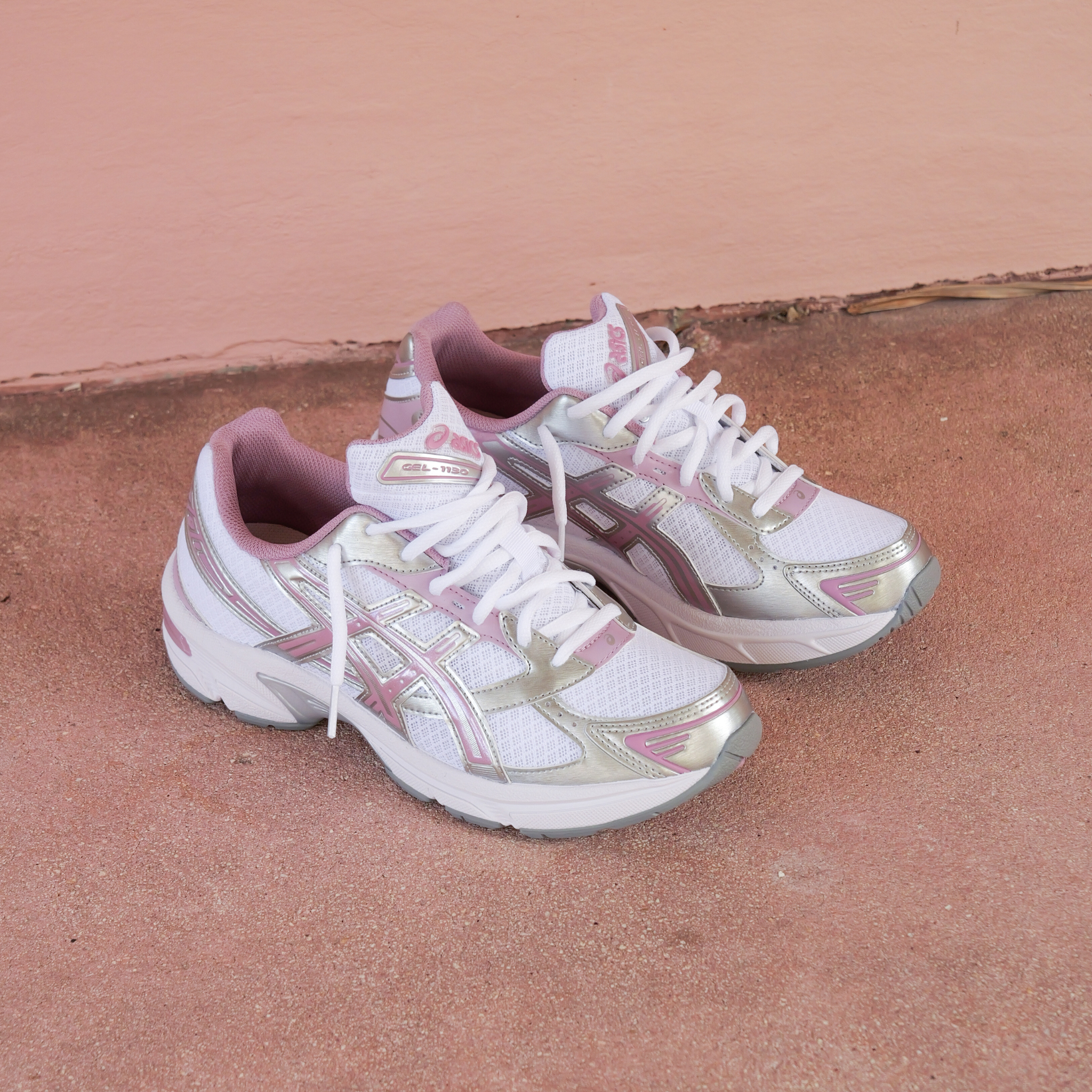Mens Asics Gel-1130 (White/Taro Purple)