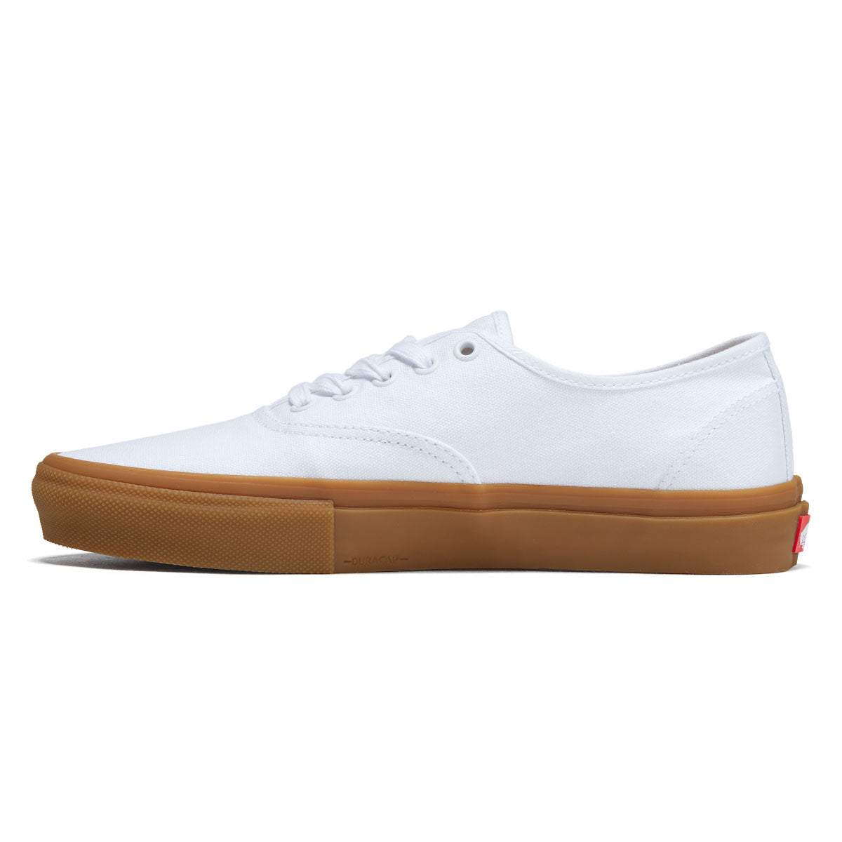 Vans Skate Authentic Shoes - White/Gum