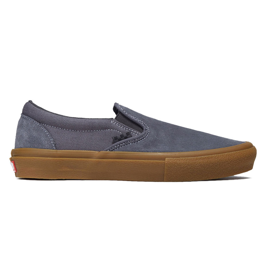 Vans Skate Slip-On Shoes - Crepe Navy/Gum