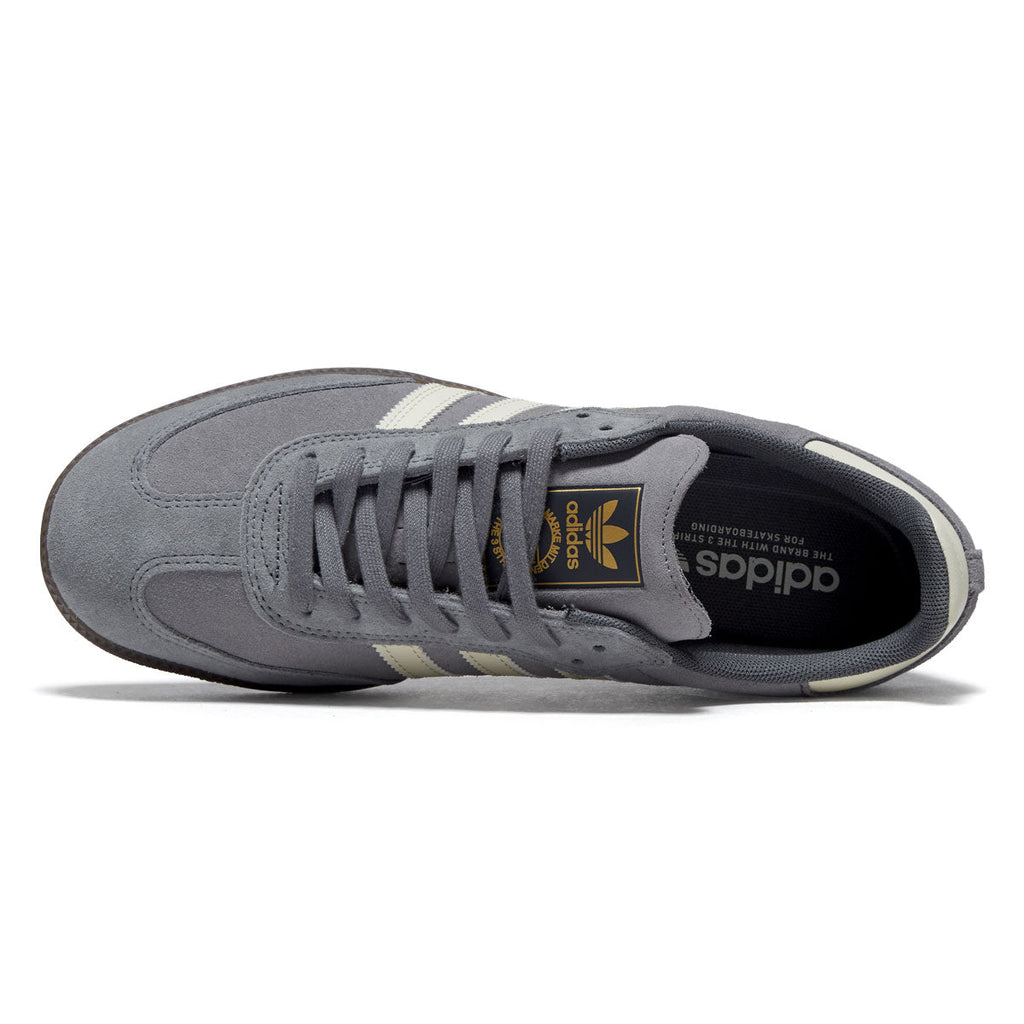 Adidas Samba ADV Shoes - Grey/Cream White/Grey