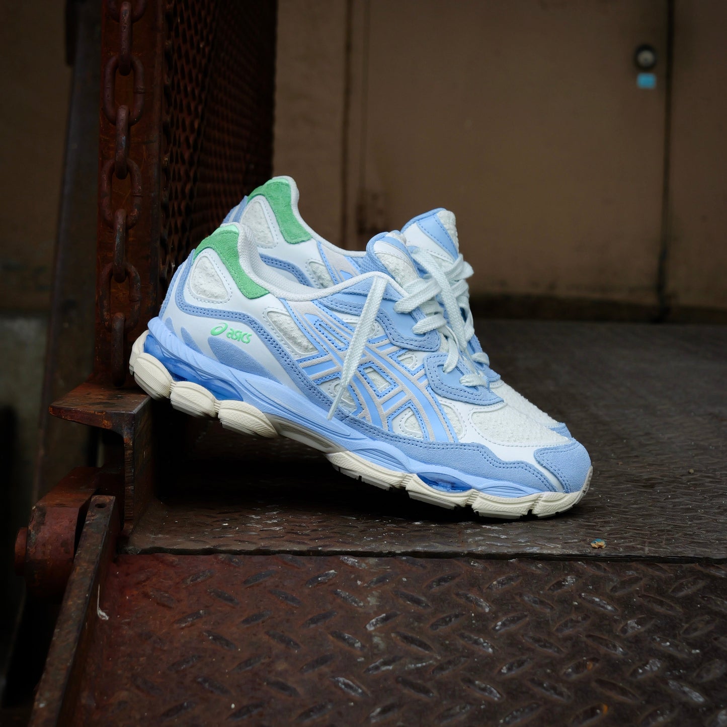 Mens Asics Gel-NYC (Airy Blue/ Stone Wash)
