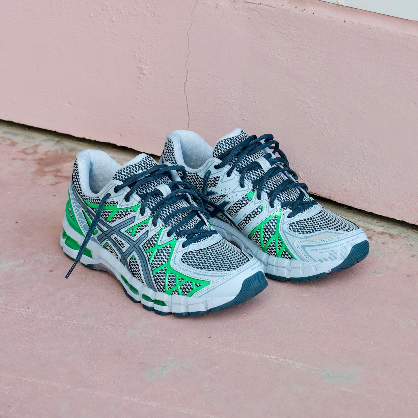 Mens Asics Gel-Kayano 20 (Storm/Cloud Cilantro)