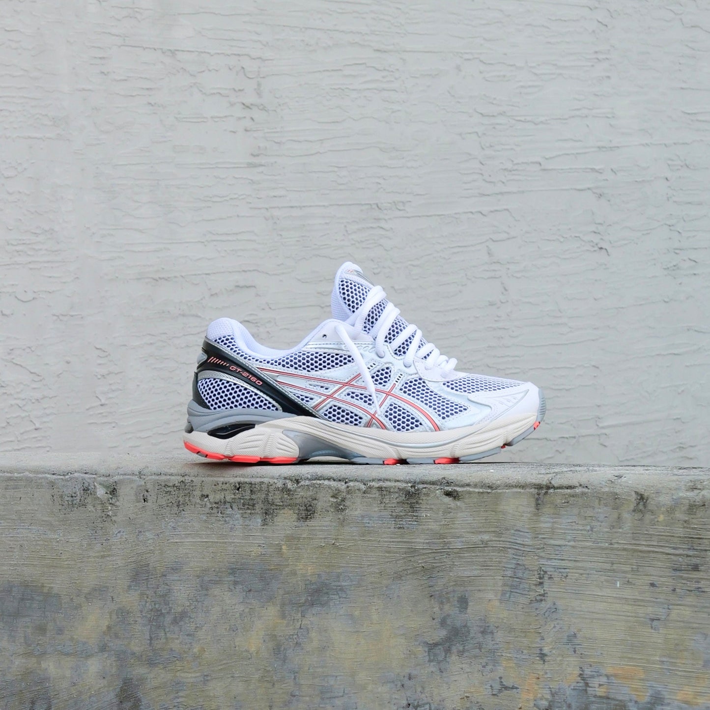 Mens Asics GT-2160 (White Sun/Coral)