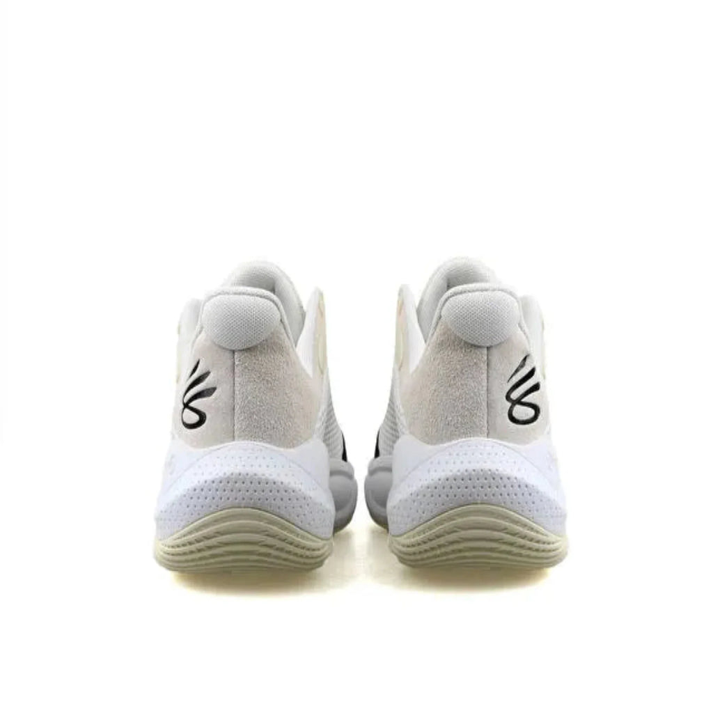 Curry Splash 24 Suede Basketball Shoes "Summit White Black" (Unisex)