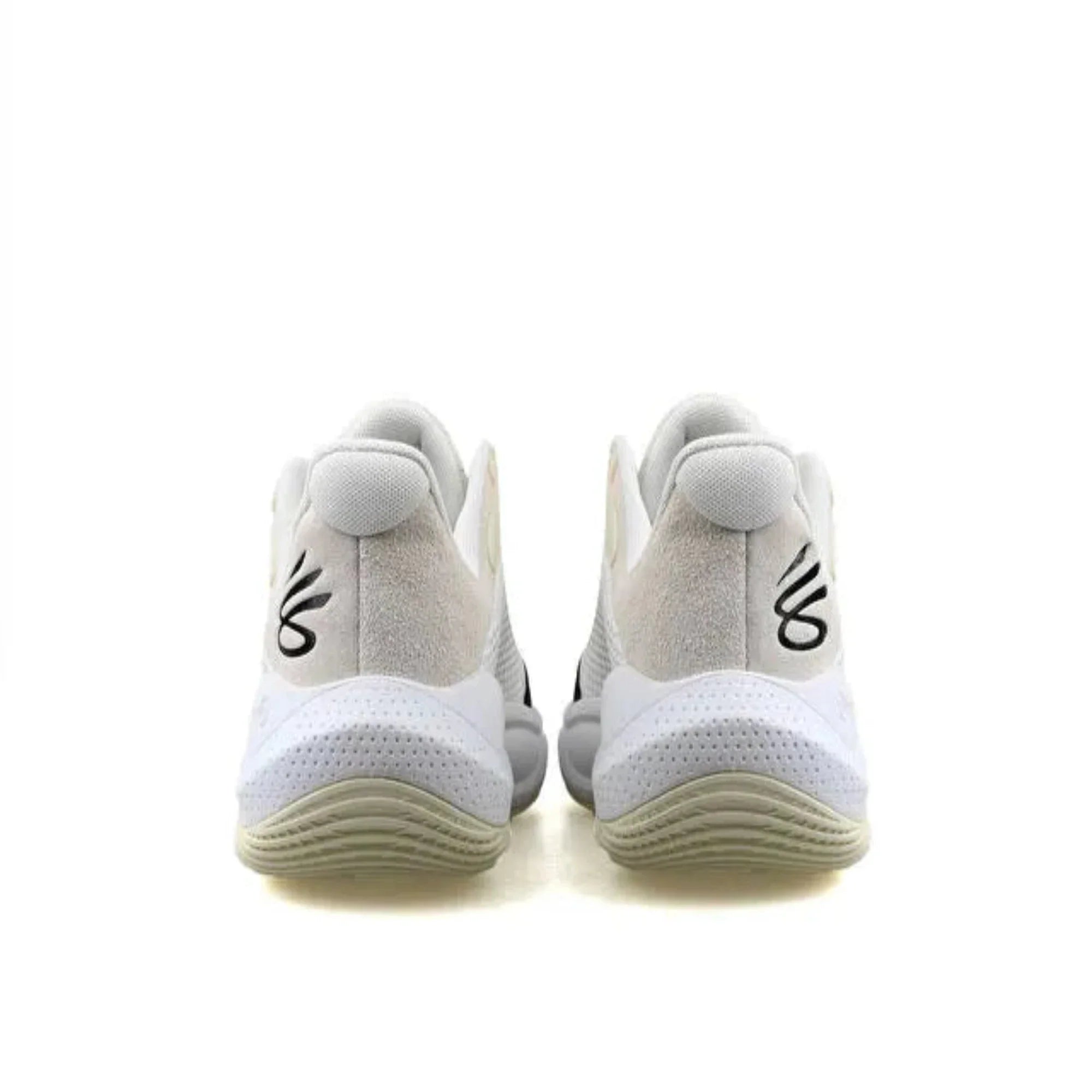 Curry Splash 24 Suede Basketball Shoes "Summit White Black" (Unisex)
