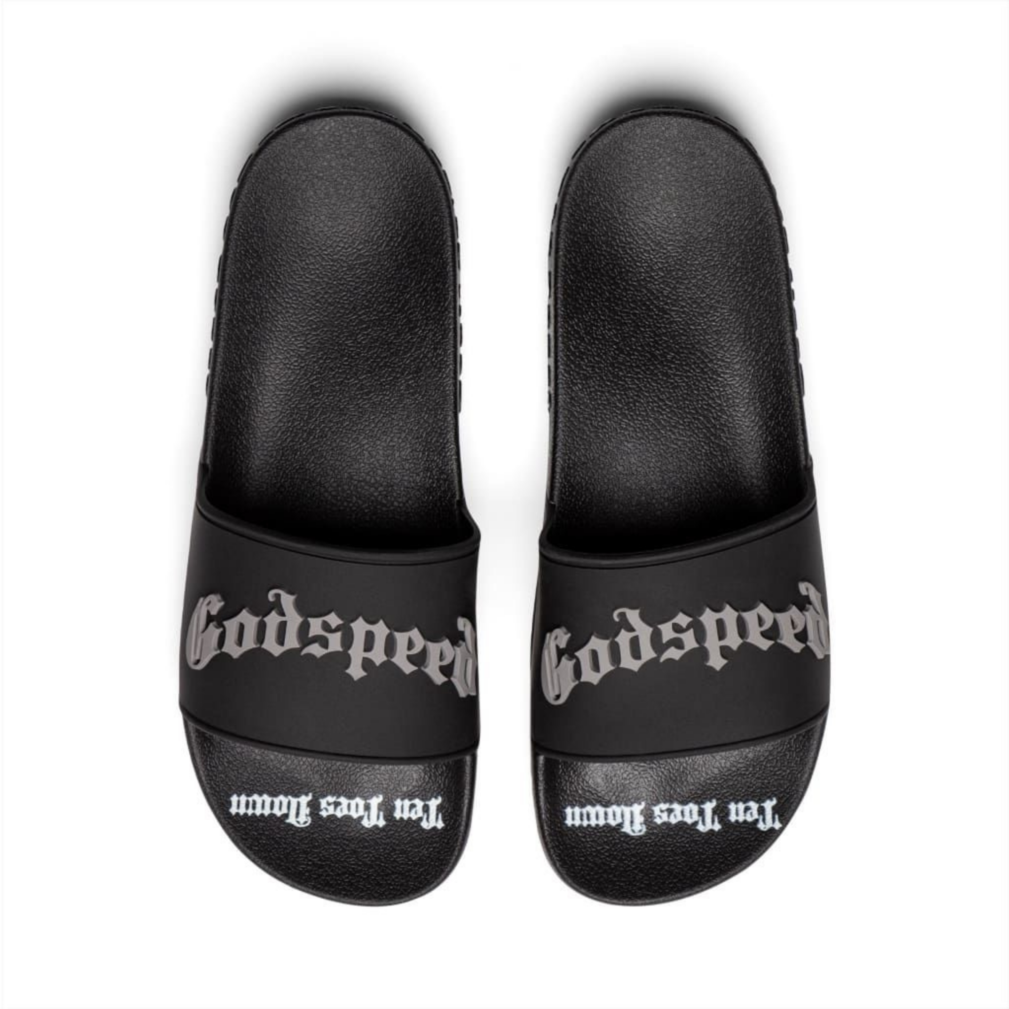 Godspeed OG Logo Slides (Black) BOOM