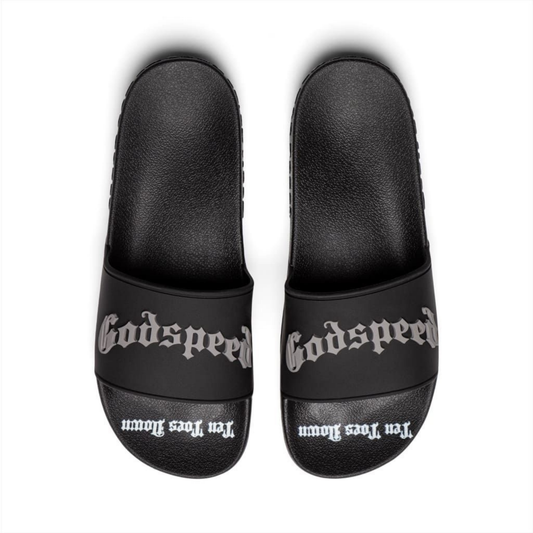 Godspeed OG Logo Slides (Black) BOOM