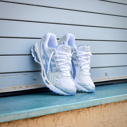 Mens Asics Gel-Kayano 14 (White/Light Navy)