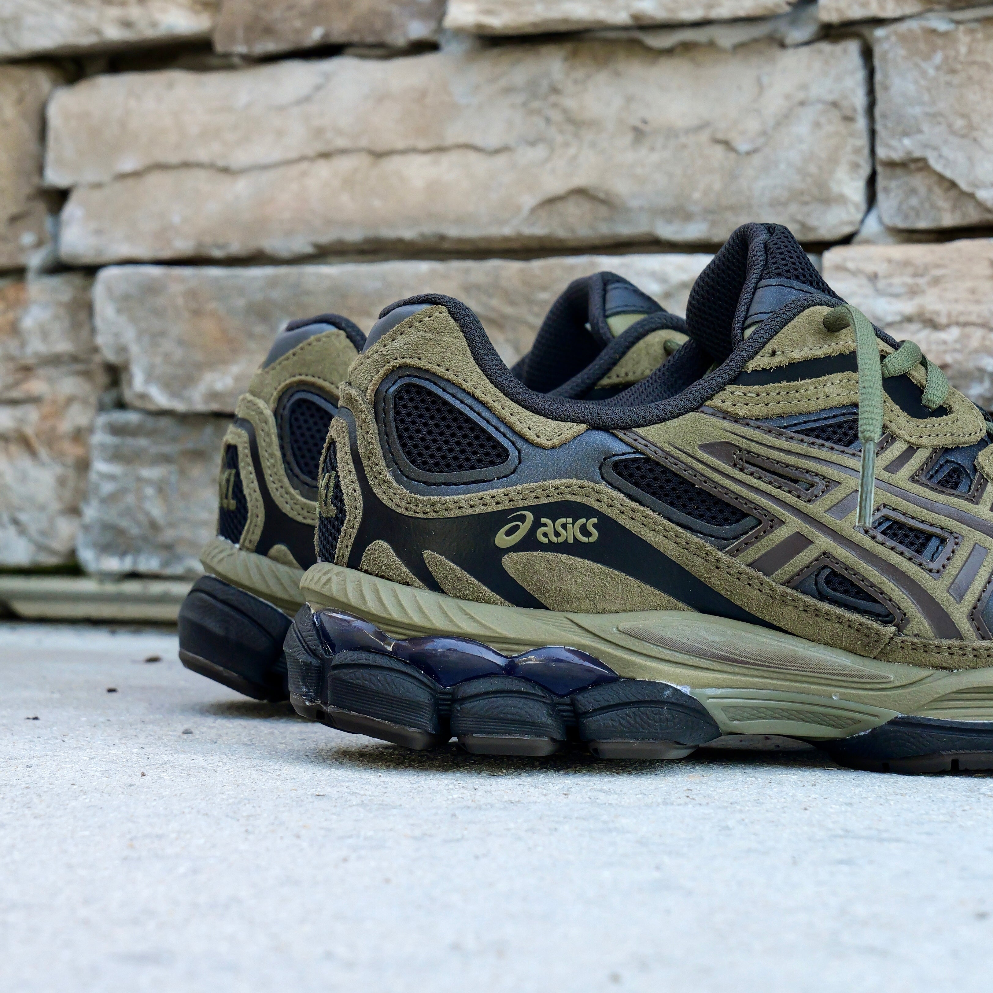 Mens Asics Gel-NYC (Loden Green/Graphite Grey)