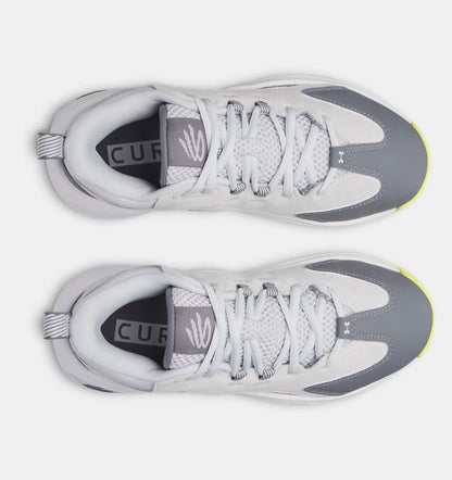 Big Kids' Under Armour Curry 3Z 25 Suede "Titan Gray" (Unisex)