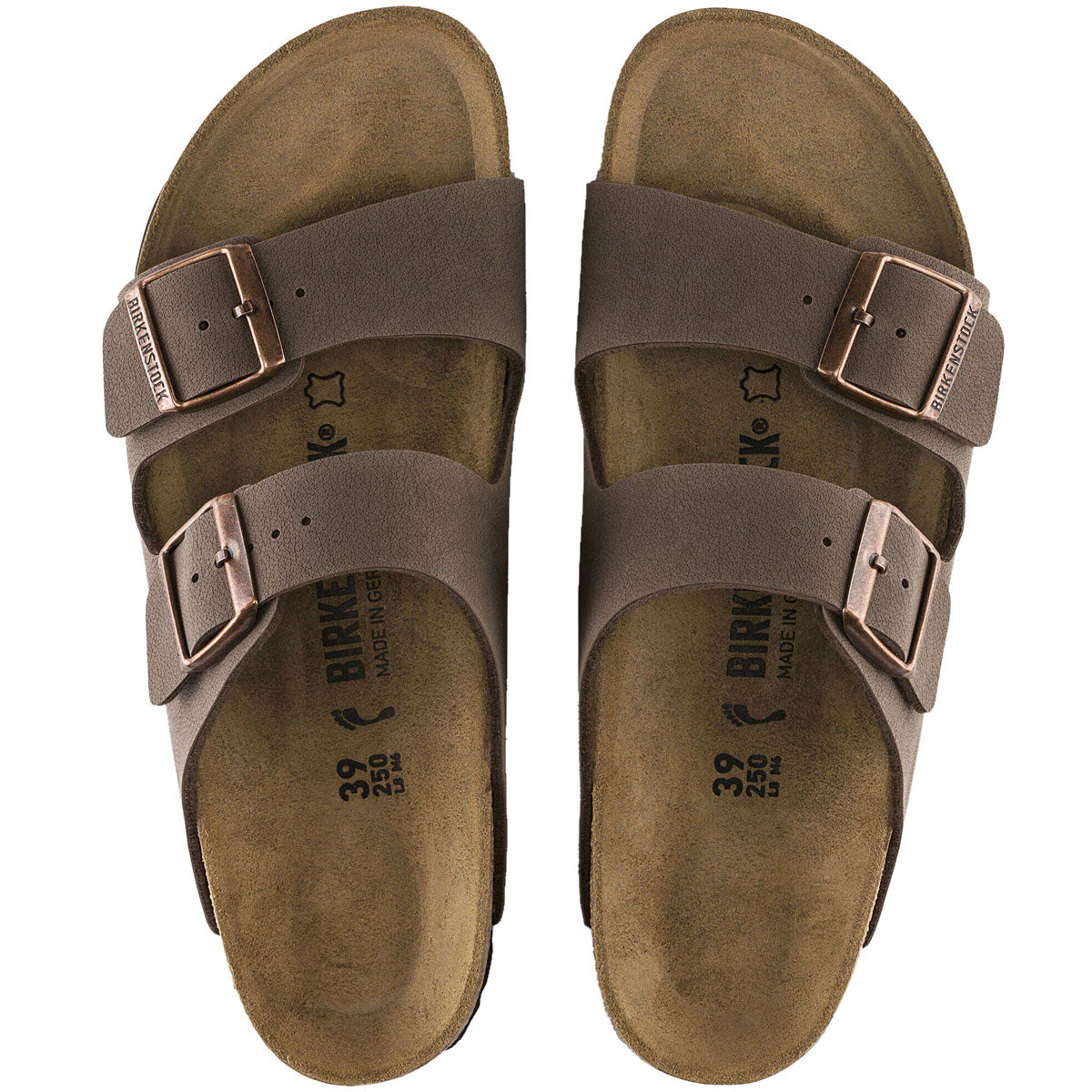 Birkenstock Womens Arizona Sandals - Mocha Birkibuc