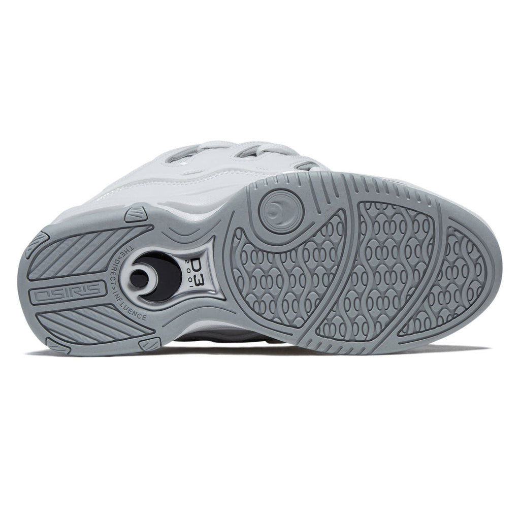 Osiris D3 2001 Shoes - White/Grey/White