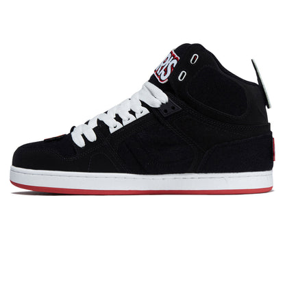 Osiris NYC 83 CLK Shoes - Black/Red/Velcro