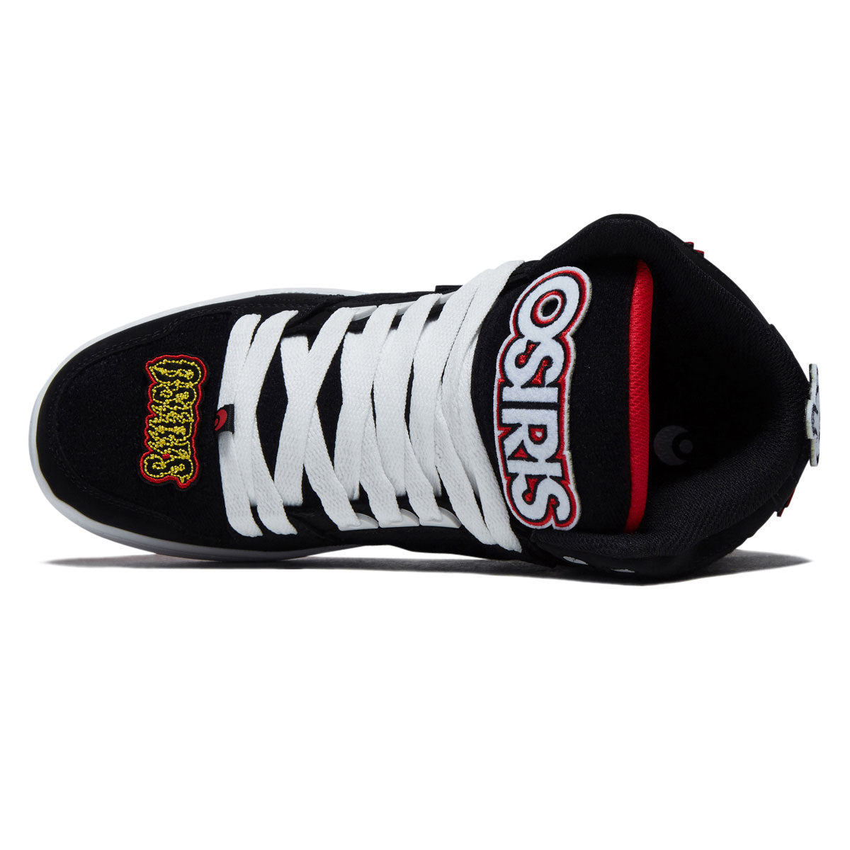 Osiris NYC 83 CLK Shoes - Black/Red/Velcro