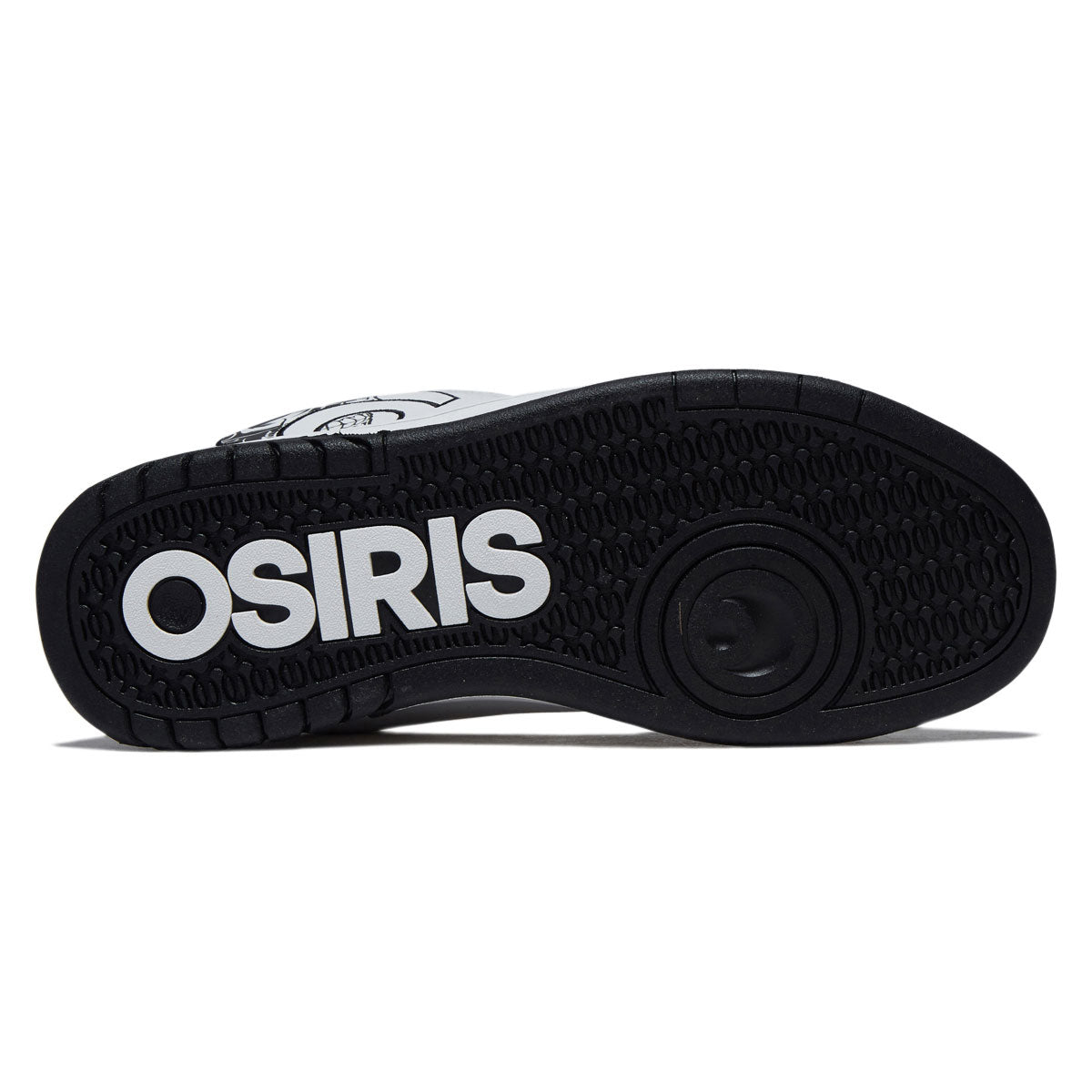 Osiris Troma Alt Shoes - White/Black/Skull