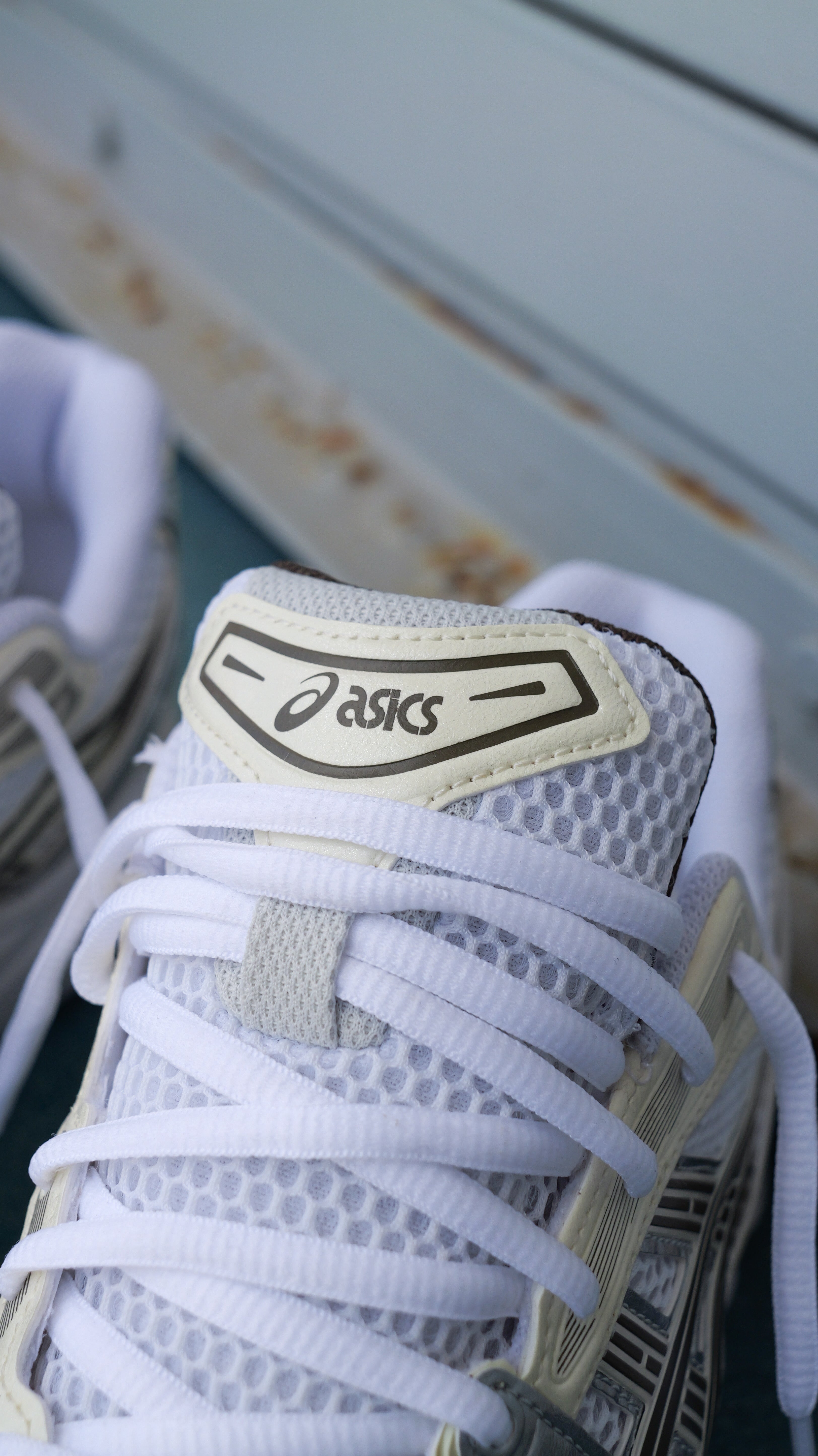 Mens Asics Gel-Kayano 14 (White/Ivory)