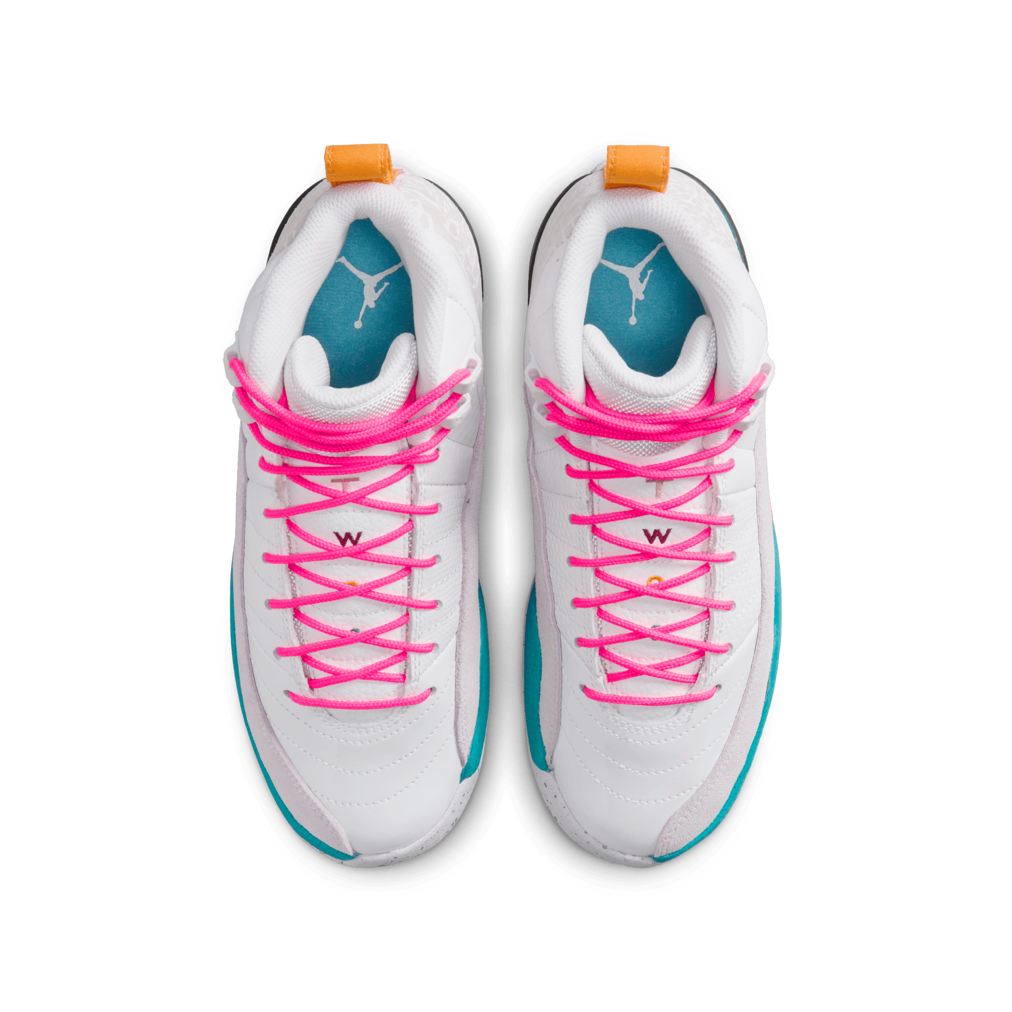 Big Kids' Air Jordan 12 Retro "White Vapor Green"