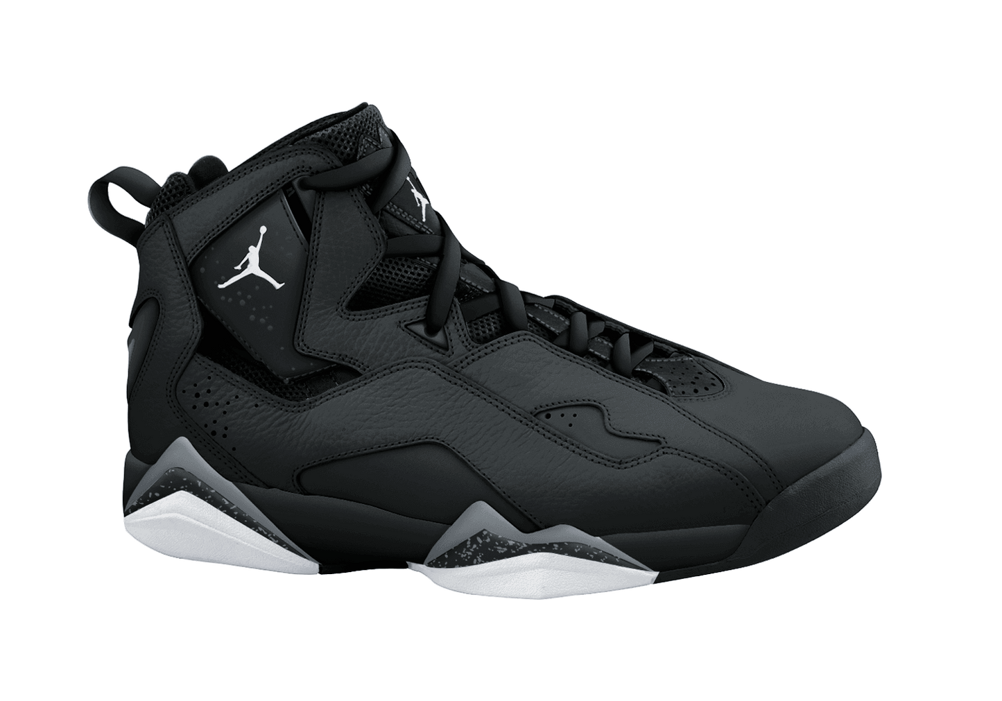 Big Kids' Jordan True Flight "Black Cool Grey"