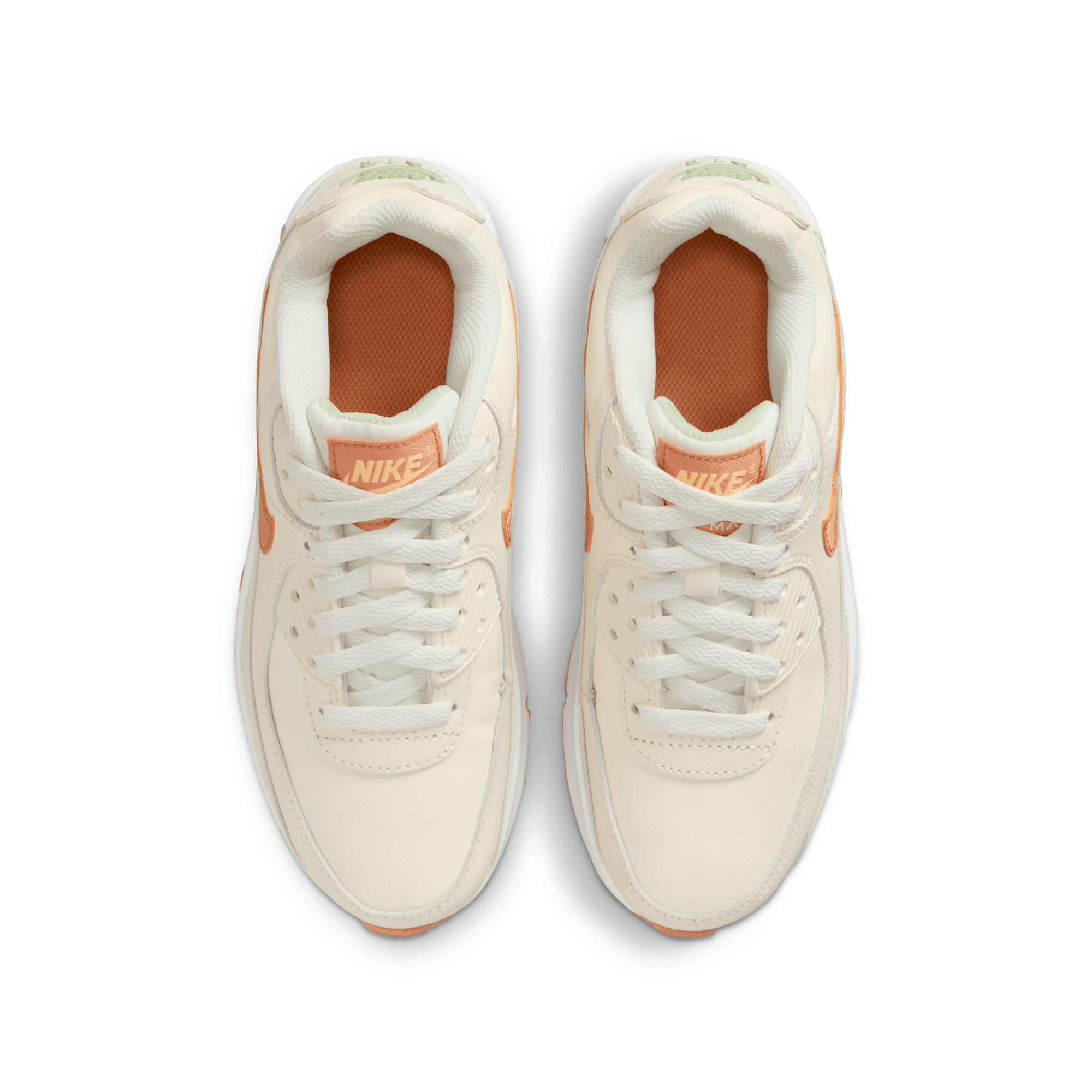 Big Kids’ Nike Air Max 90 LTR "Pale Ivory Honeydew"