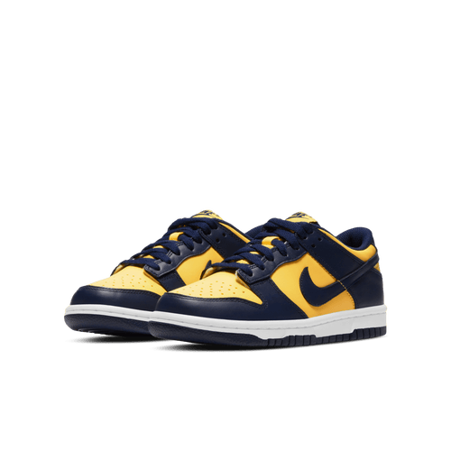 Big Kids' Nike Dunk Low "Michigan"