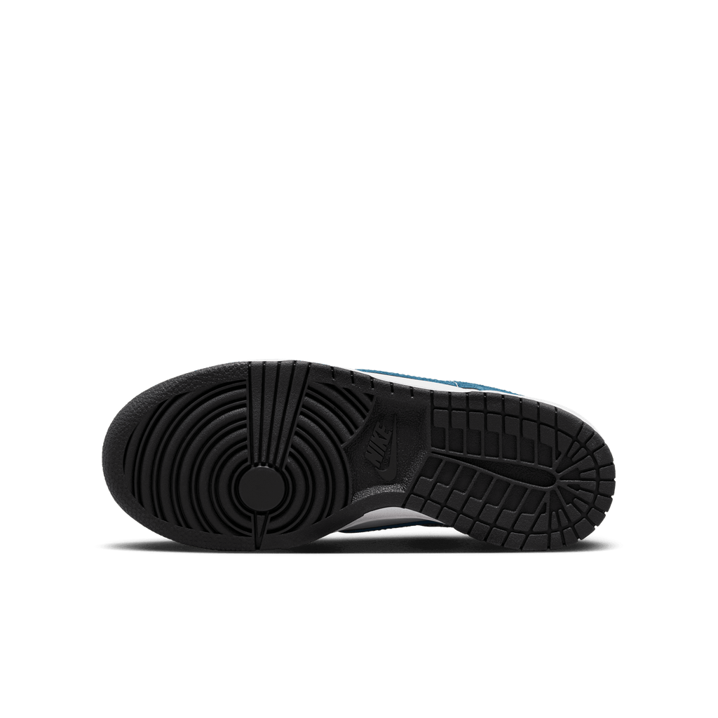 Big Kids' Nike Dunk Low "Industrial Blue Black White"