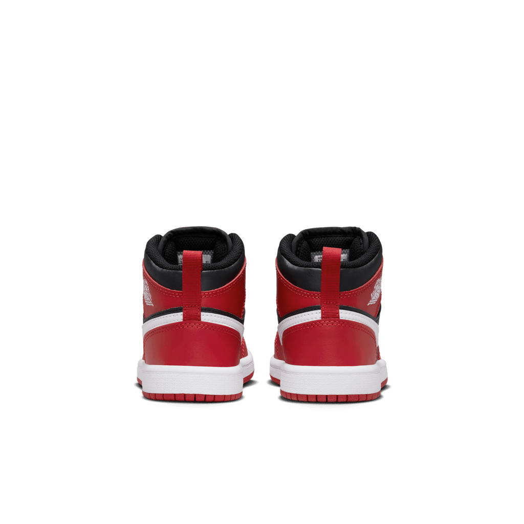 Little Kids' Jordan 1 Mid "Gym Red Black White"