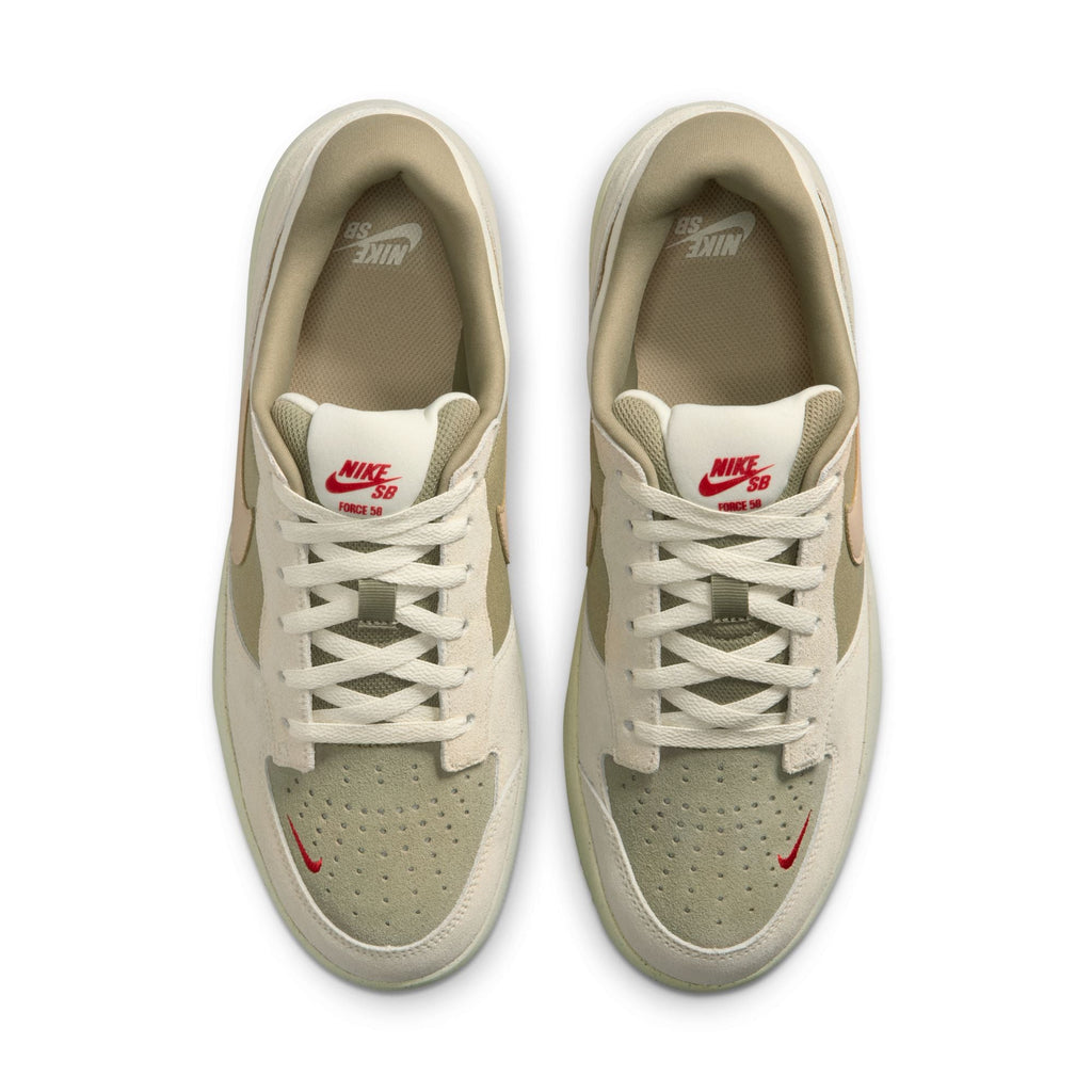 Nike SB Force 58 Coconut Milk / Linen / Neutral Olive Shoes