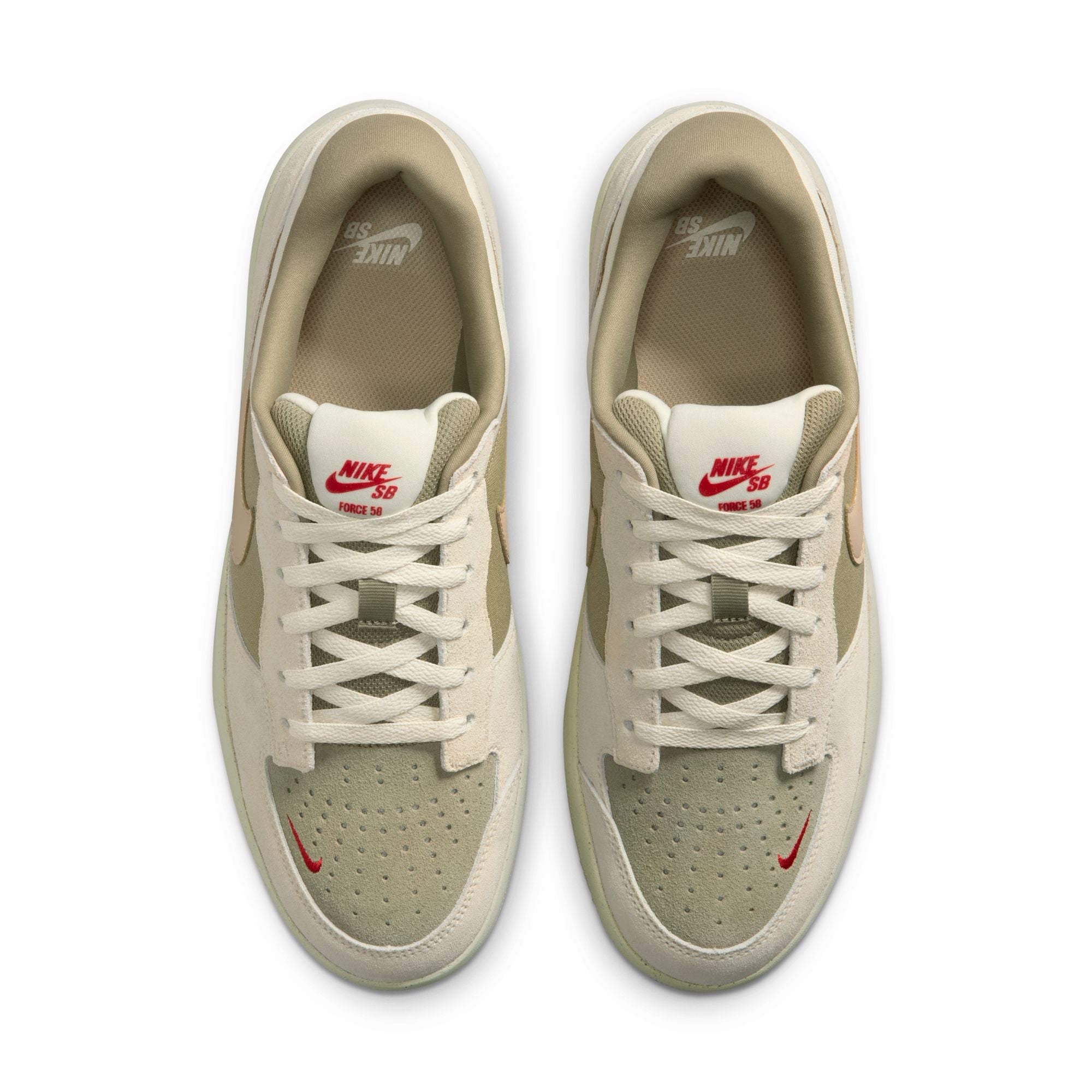 Nike SB Force 58 Coconut Milk / Linen / Neutral Olive Shoes