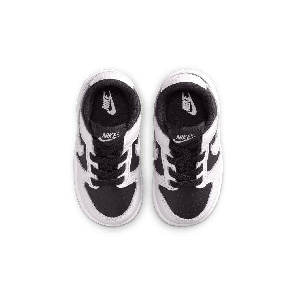 Baby/Toddler Nike Dunk Low "Black Platinum Tint White"