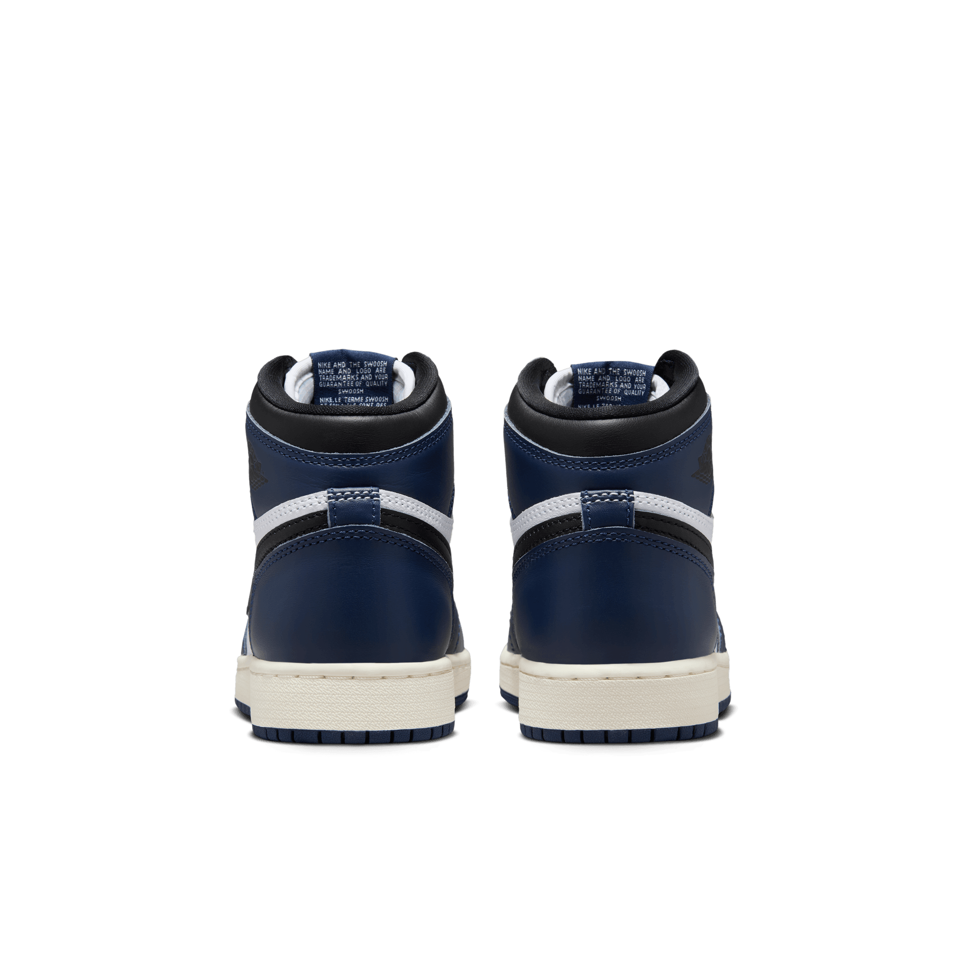Big Kids' Air Jordan 1 High OG "Midnight Navy"