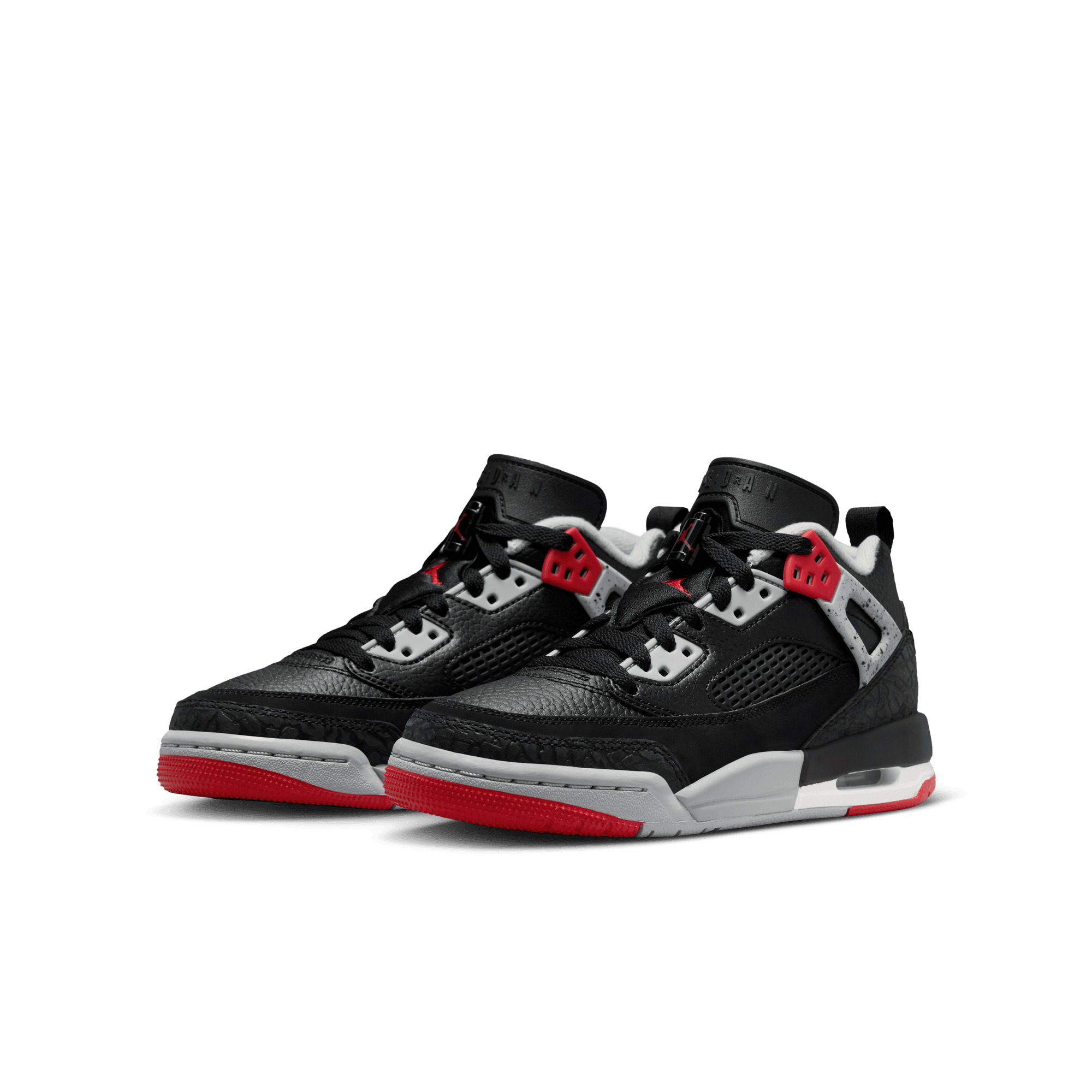 Big Kids' Jordan Spizike Low "Black Cement"