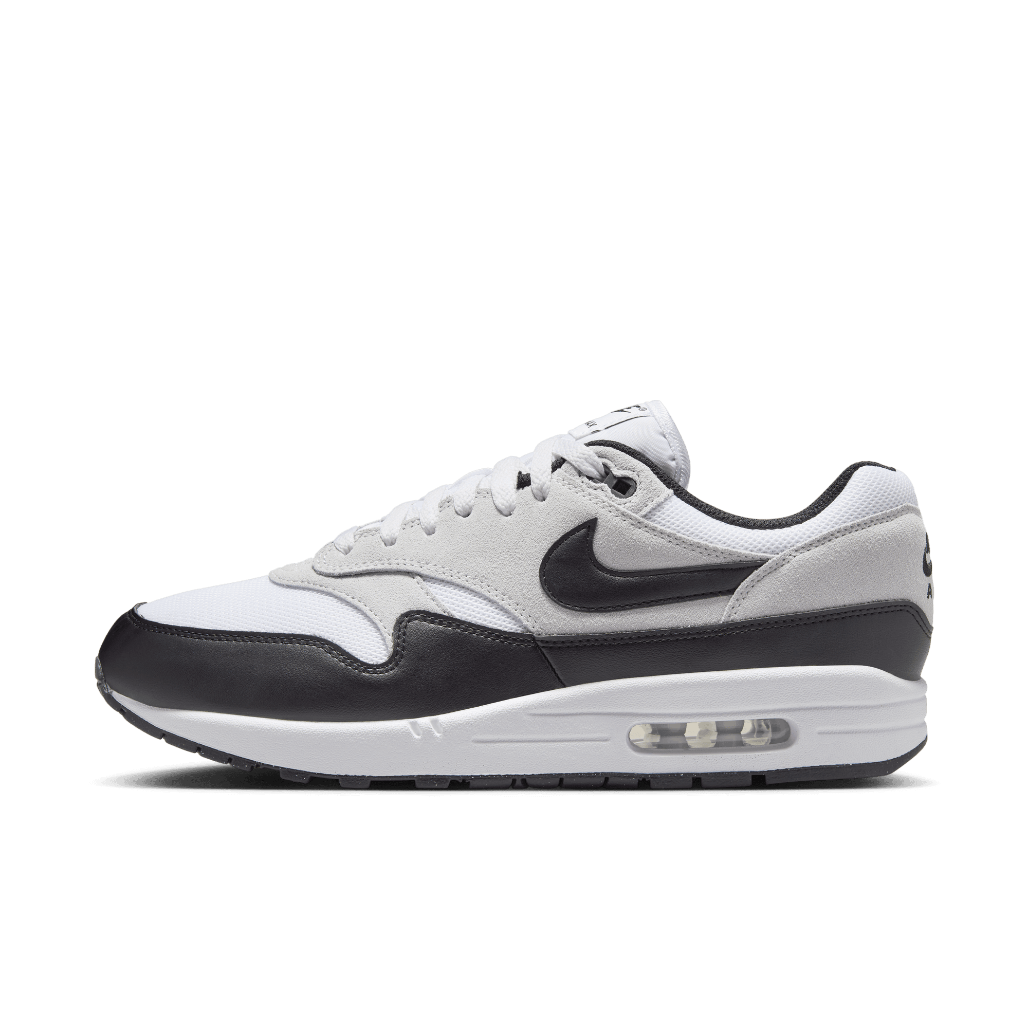Men's Nike Air Max 1 Essential "White Pure Platinum Black"
