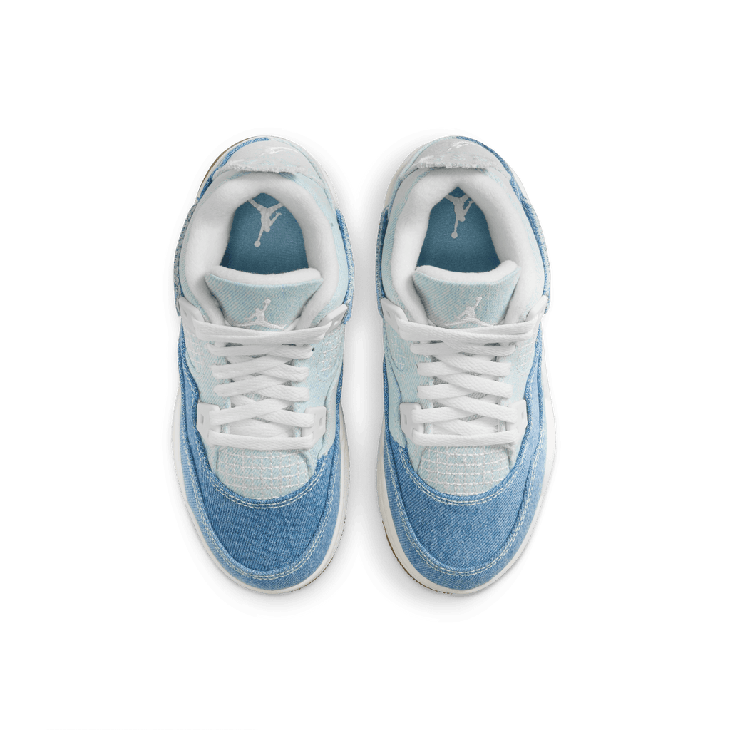Little Kids' Jordan 4 Retro "Worn Blue"