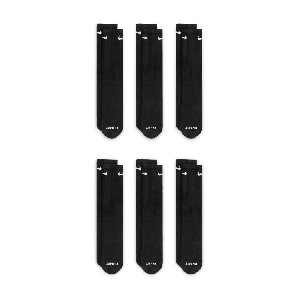 Nike Everyday Plus Cushioned Training Crew Socks (6 Pairs) "Unisex"
