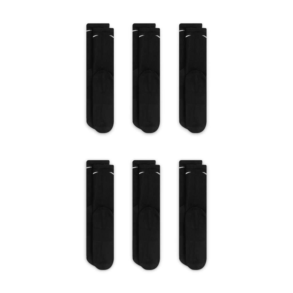 Nike Everyday Plus Cushioned Training Crew Socks (6 Pairs) "Unisex"