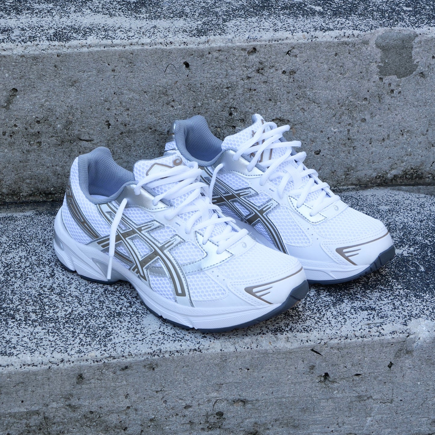 Mens Asics Gel-1130 (White/Pepper)