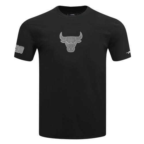 Men's Pro Standard NBA Chicago Bulls Reverse French Terry Drop Shoulder Tee