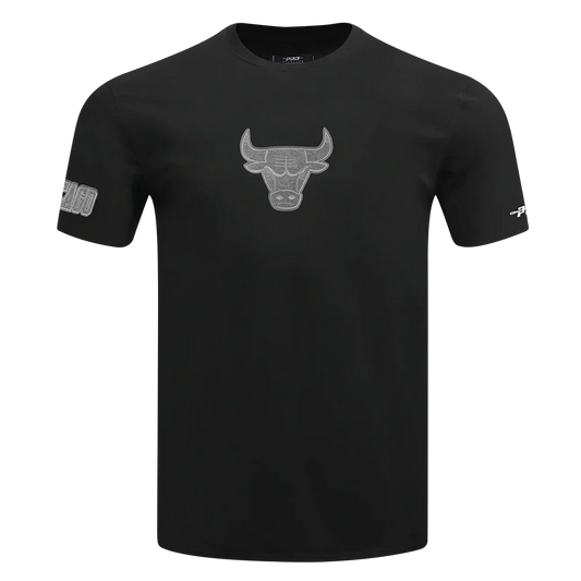 Men's Pro Standard NBA Chicago Bulls Reverse French Terry Drop Shoulder Tee