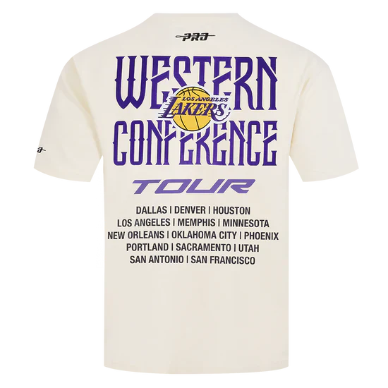 Men's Pro Standard NBA Los Angeles Lakers City Tour 2.0 Drop Shoulder