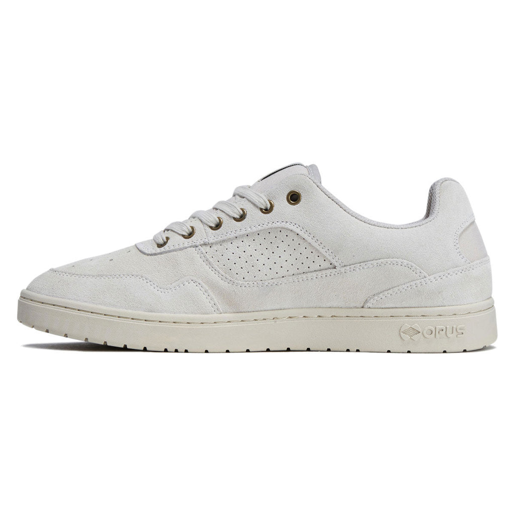 Opus Standard Low Cupsole Shoes - Cream/White