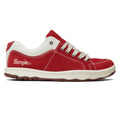 Simple OS Suede Shoes - Cherry