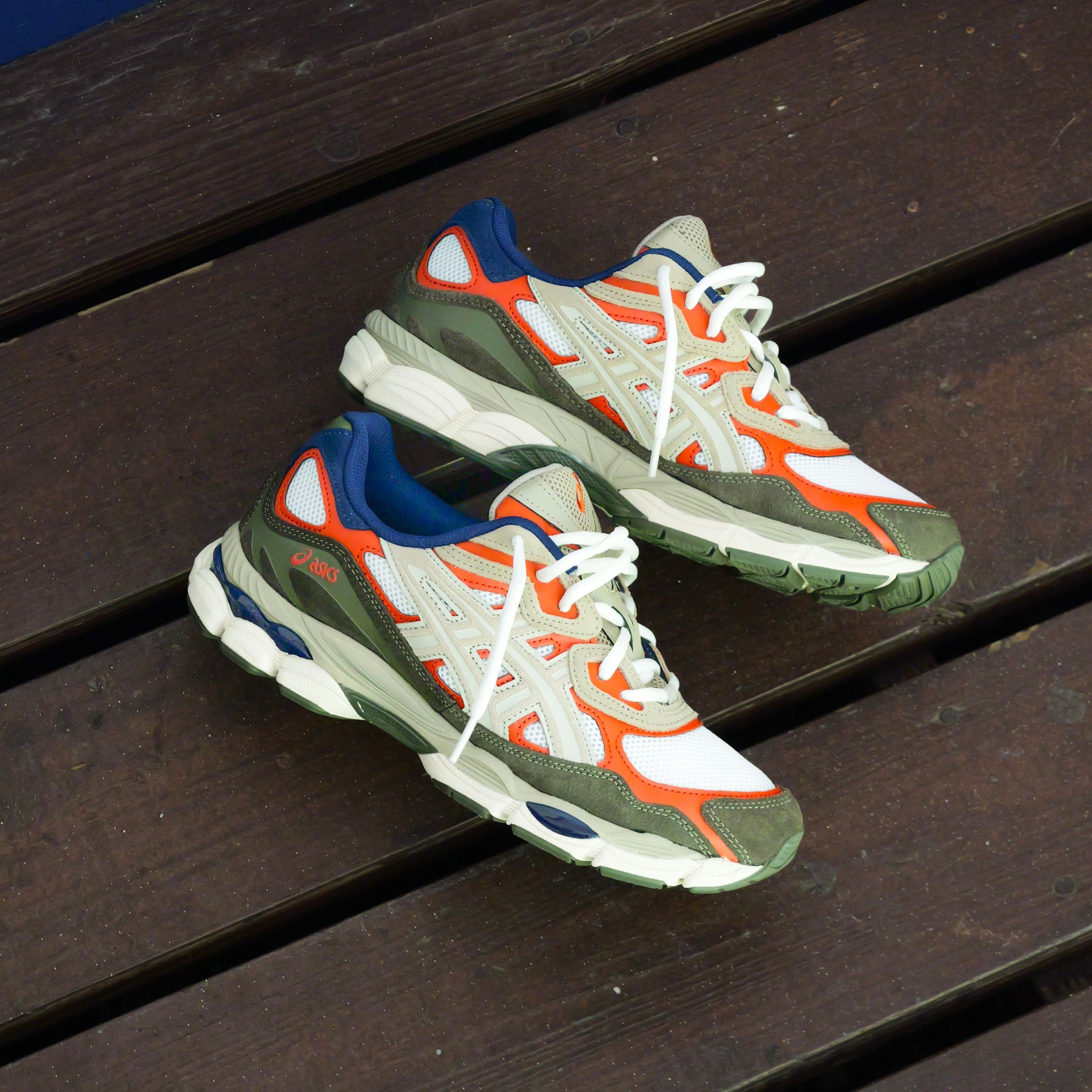 Mens Asics Gel-NYC (Cream/Irvine)