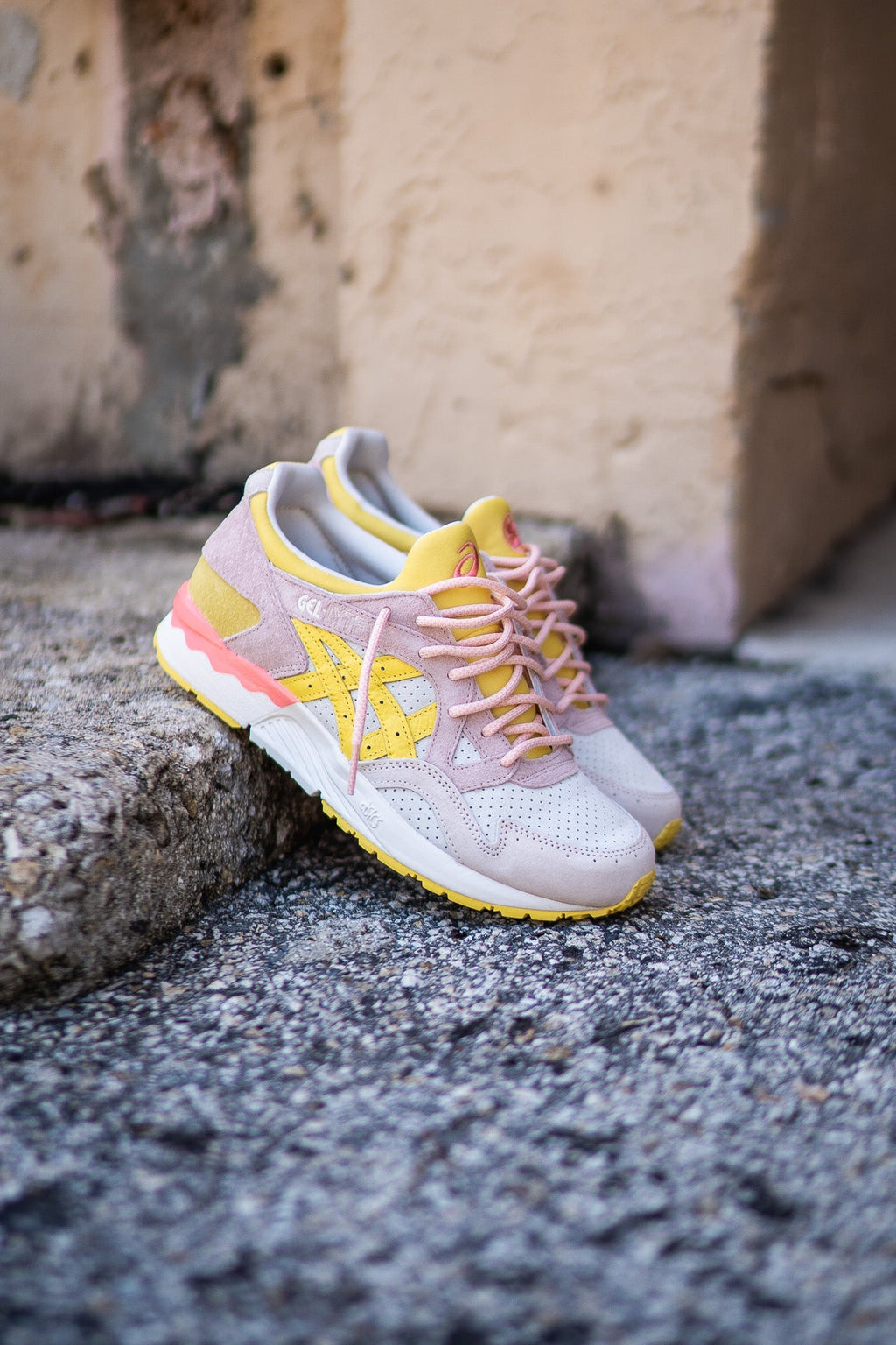 Mens Asics Gel-Lyte 5 Spring In Japan (Cream/Banana Cream)