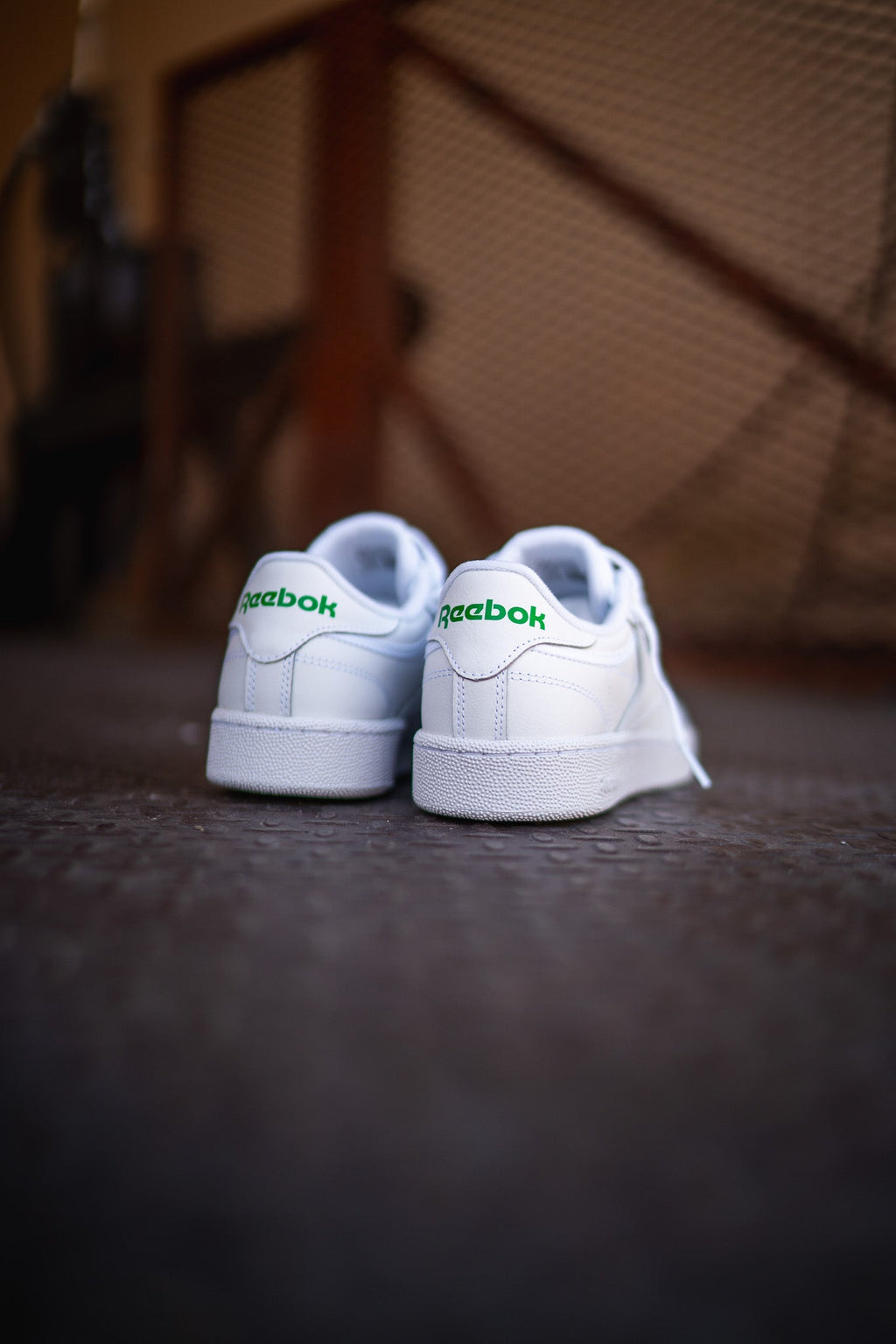 Mens Reebok Club C 85 (White/Green)