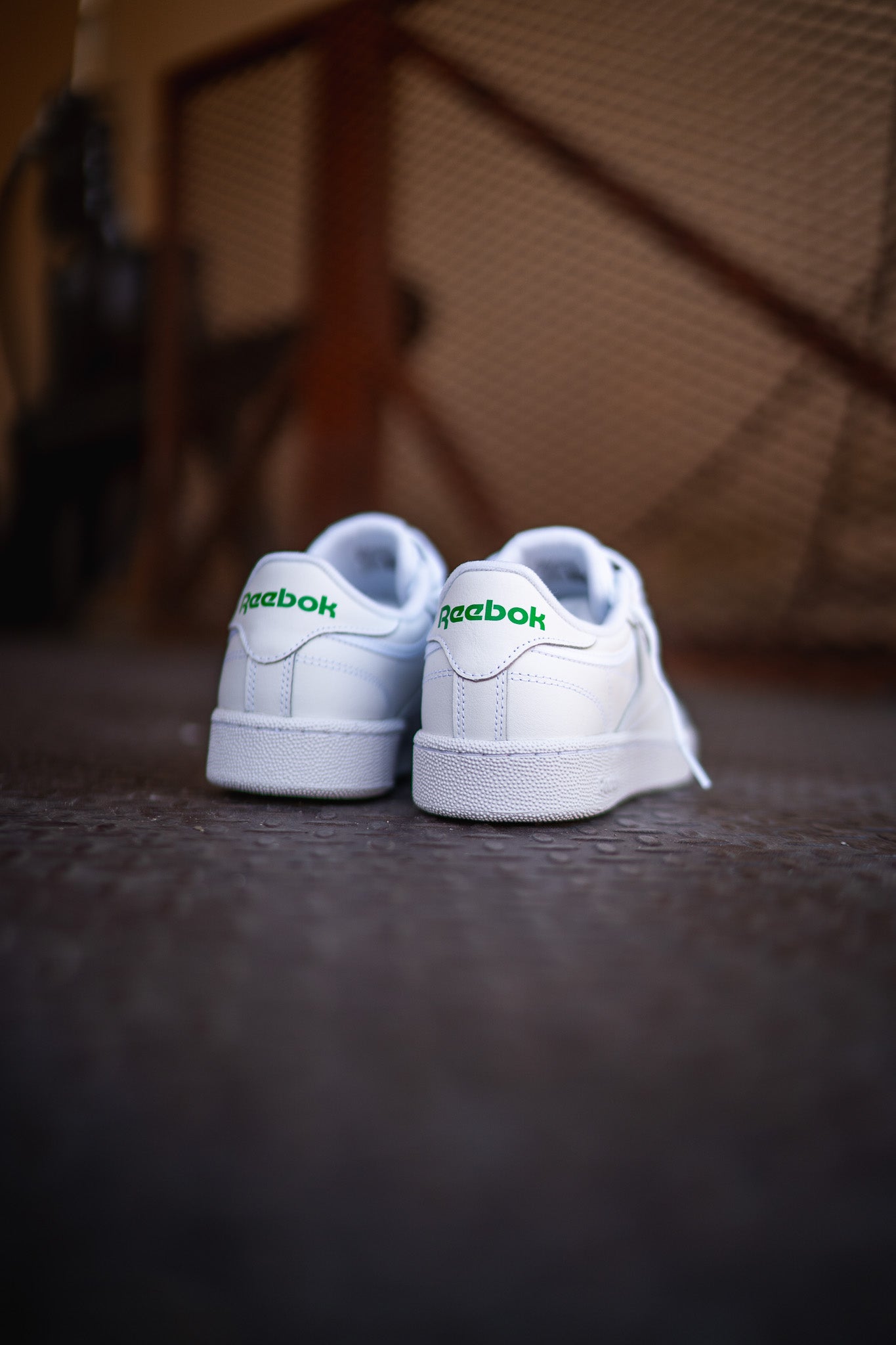 Mens Reebok Club C 85 (White/Green)