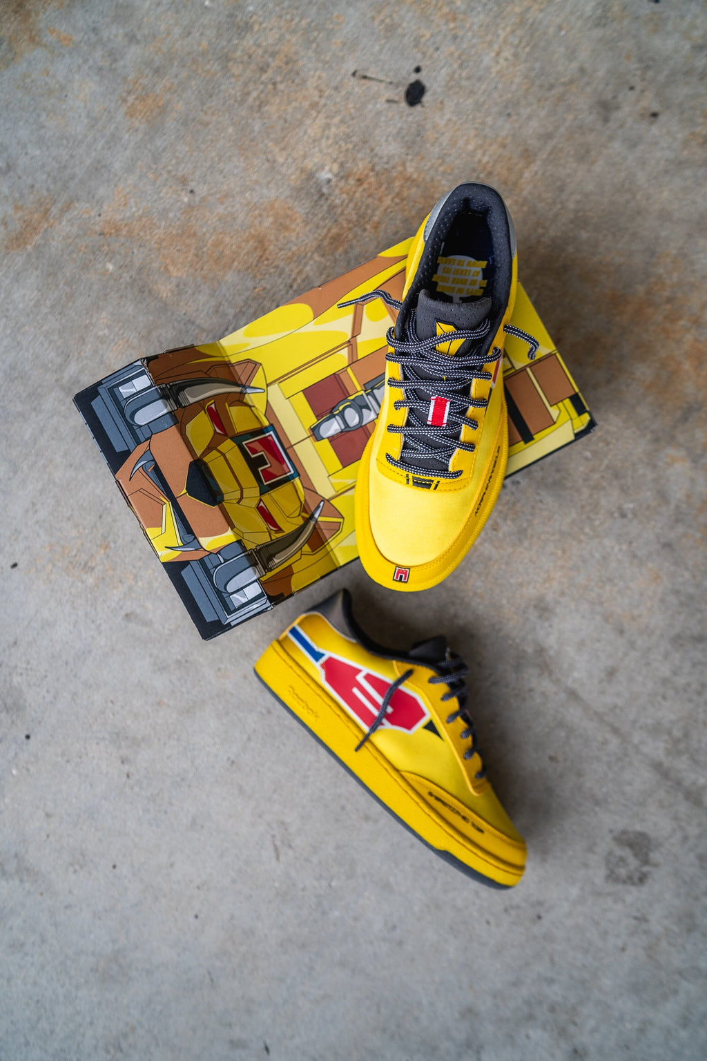 Reebok Power Rangers Club C (Bold Yellow)