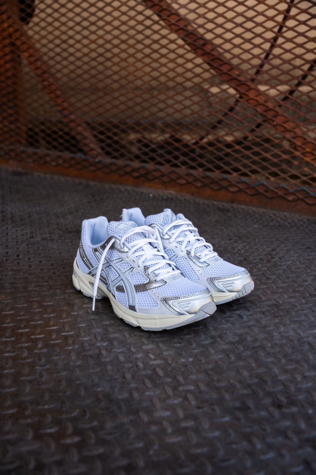 Mens Asics Gel-1130 (White/Blue Fade)