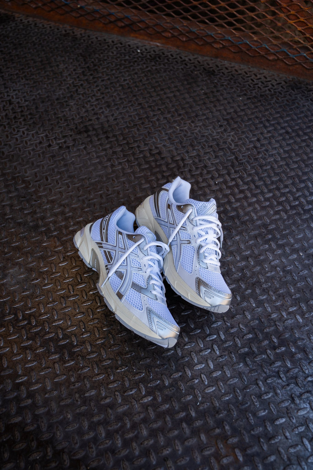 Mens Asics Gel-1130 (White/Blue Fade)