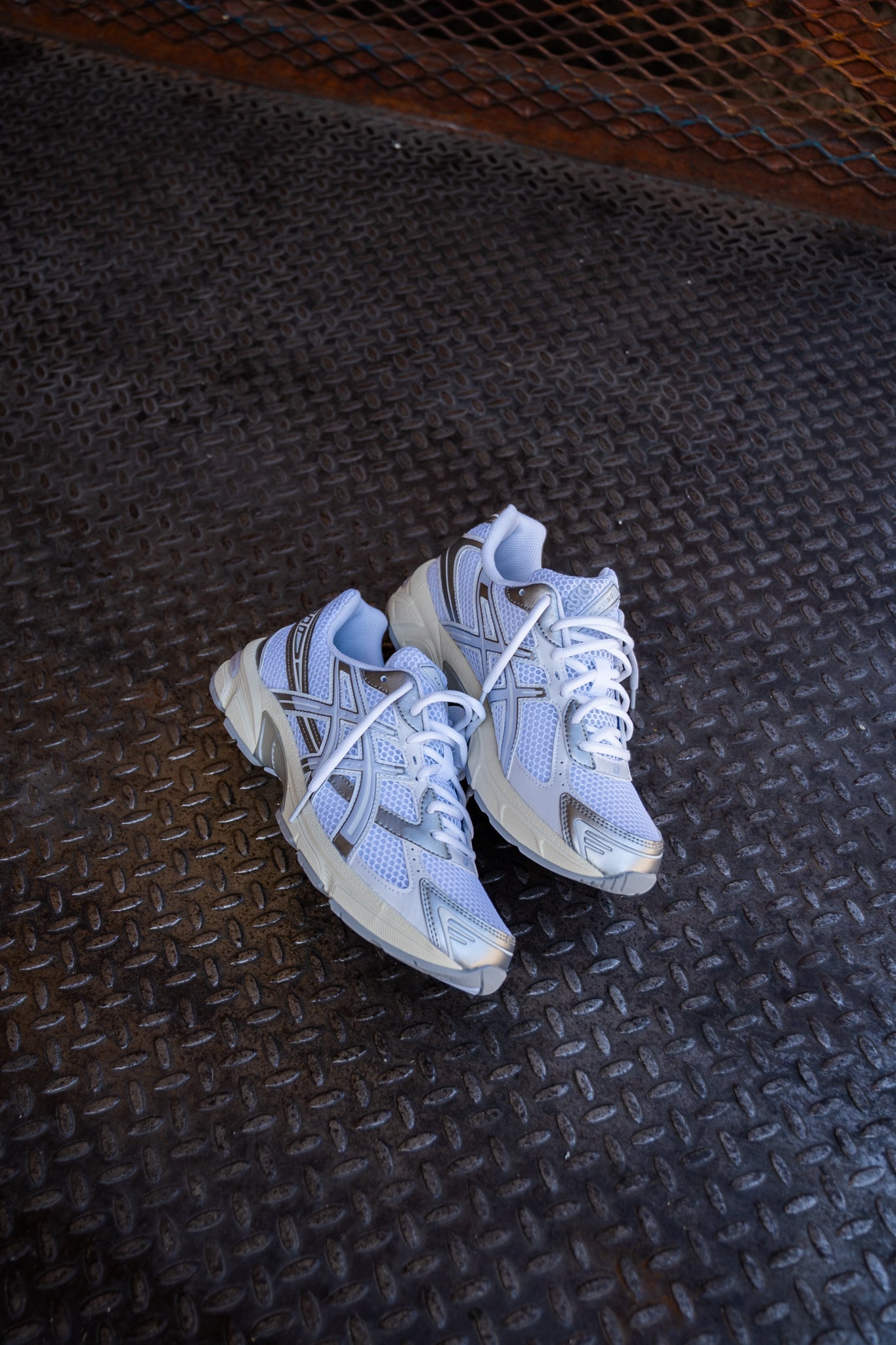 Mens Asics Gel-1130 (White/Blue Fade)